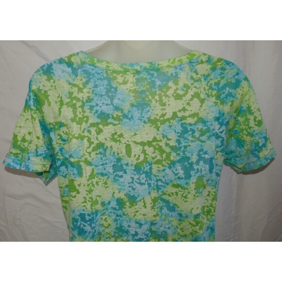 Everlast Blue Green Transparent Short Sleeve XL Top - Picture 9 of 11